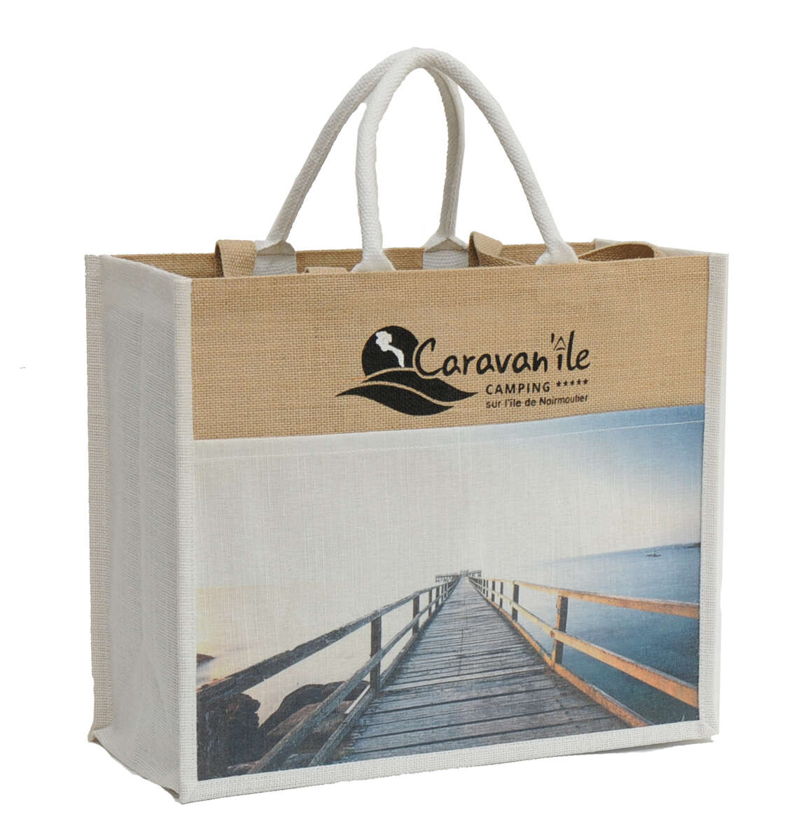 Bolsa de yute para camping