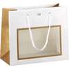 Bolsas de papel con ventana PVC  : Embalajes para miel, marmelada,  productos gastronomicos