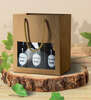 Bolsa de kraft para 6 botellas de cerveza  : Embalajes para botellas y productos gastronomicos