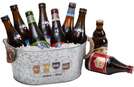 Cesta de metal cerveza  : Embalajes para botellas y productos gastronomicos
