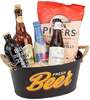 Cubo Metlico Ovalado Negro "Cerveza Fresca" : Embalajes para botellas y productos gastronomicos