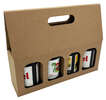 Caja para 4 botellas Steines : Embalajes para botellas y productos gastronomicos