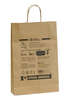 Bolsas de papel kraft personalizadas : Marcado personalizado