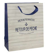 Bolsa rectangular "Retour de pche" : Embalajes para botellas y productos gastronomicos