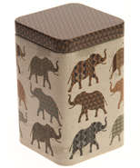 Caja de t de metal Elefante : Cajas