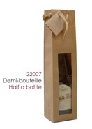 Bolsas con ventana para 1/2 botellas de 50cl y 100g : Embalajes para botellas y productos gastronomicos