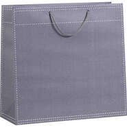 Bolsa de papel gris : Bolsas