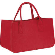 Bolsa de fieltro rectangular roja : Bolsas