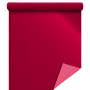 Papel de regalo metalizado liso rojo  : Accesorios para embalajes