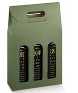 Estuche regalo de cartn para botellas especiales de aceite de oliva DOC : Embalajes para botellas y productos gastronomicos