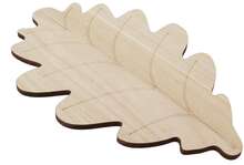 Tabla de madera de hoja : Bandejas y tablas