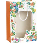 Bolsa de papel Flores y colibres : Bolsas