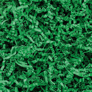 Virutas de papel de kraft verde oscuro : Accesorios para embalajes