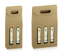 Estuche de cartn de aceite de oliva. : Embalajes para botellas y productos gastronomicos