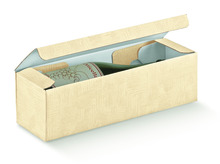 una caja de carton para una 1 botella Cantinetta : Embalajes para botellas y productos gastronomicos