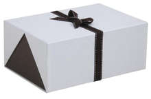 Caja de regalo blanca : 