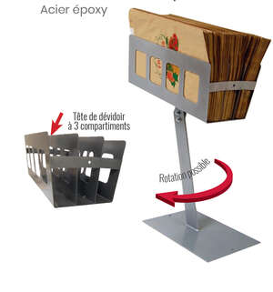 Imagen del producto Dispensador de bolsas kraft de 2 piezas