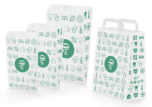 Imagen del producto Bolsas y bolsitas de papel kraft Farmacia
