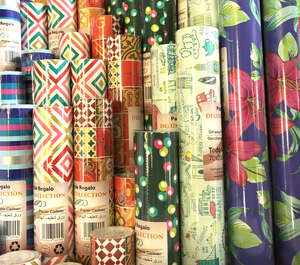 Imagen del producto Lote de rollos de papel de regalo