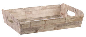 Imagen del producto Bandeja con motivos de madera