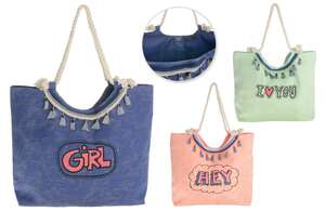 Imagen del producto Lote de bolsos de moda con mensaje