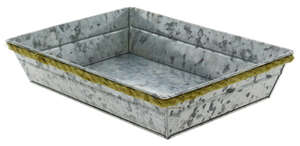 Imagen del producto Bandeja de zinc y cuerdas