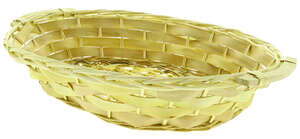 Imagen del producto Cesta de madera rústica con bordes