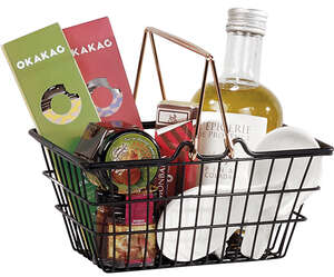 Imagen del producto Minicesta de metal negro