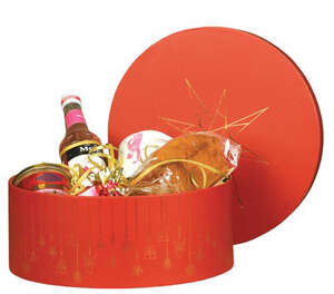 Imagen del producto Caja redonda Christmas