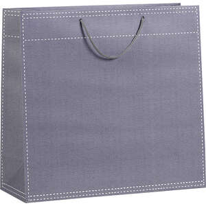 Imagen del producto Bolsa papel kraft l gris