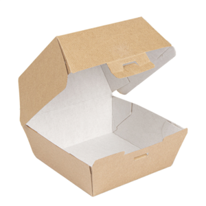 Imagen del producto 50 cajas para hamburguesas ThePack® 220 g natural 