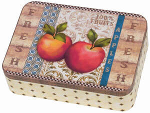 Imagen del producto Caja de metal Manzanas