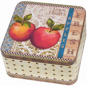 Imagen del producto Caja de metal Manzanas