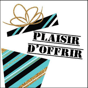 Imagen del producto Etiqueta "Plaisir d'offrir"