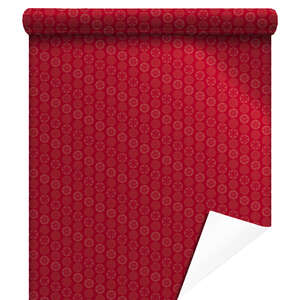 Imagen del producto Rollo Christmas Gifts papel regalo metalizado rojo