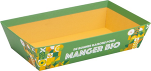 Imagen del producto Bandeja de cartón "Manger Bio"