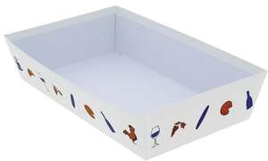 Imagen del producto Bandeja  de cartón Hexágono