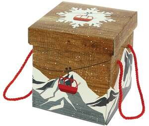 Imagen del producto Caja cuadrada plegable Chalet 