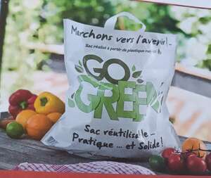 Imagen del producto Bolsas con asas flexibles "GoGreen"