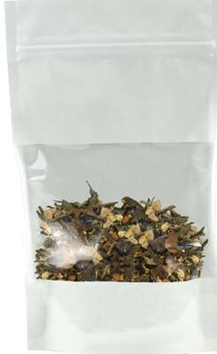 Imagen del producto Bolsitas con cremallera y ventana blancas