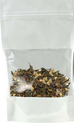 Imagen del producto Bolsitas con cremallera y ventana blancas