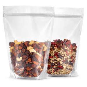 Imagen del producto 200 bolsitas de plástico Doypacks 100 % trasparentes