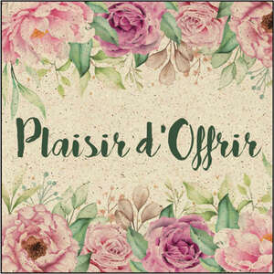 Imagen del producto Etiqueta "Plaisir d'offrir"