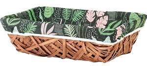 Imagen del producto Bandeja de madera con motivo vegetal