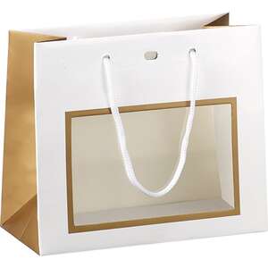 Imagen del producto Bolsas papel kraft con ventana PVC