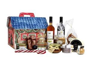 Imagen del producto Caja con forma de caja de Navidad con casa