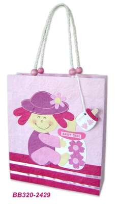 Imagen del producto Bolsa de papel "Baby Girl"