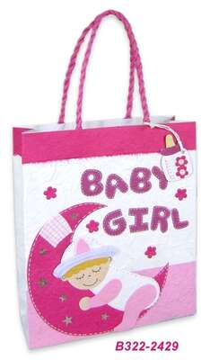 Imagen del producto Bolsa de papel "Baby Girl"