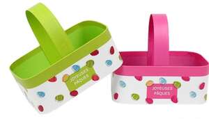 Imagen del producto Cesta de Cartón “Felices Pascuas”