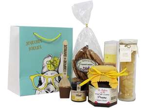 Imagen del producto Bolsa papel kraft con conejo de Pascua